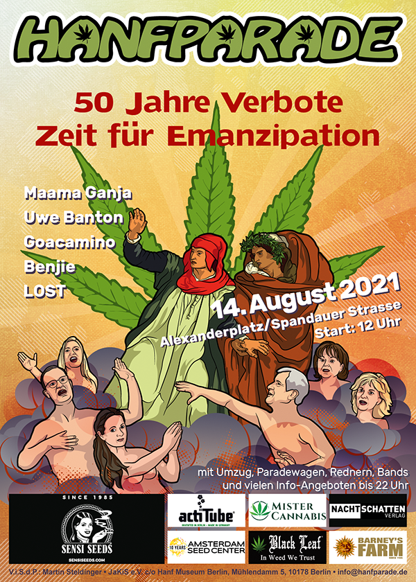 Poster & Flyer 2021 Vorderseite